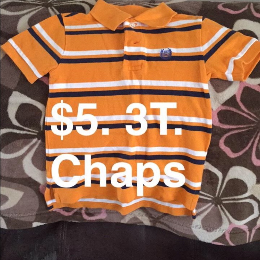 Chaps little boys polo